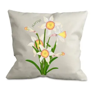 Poszewka bawełniana eco 38x38cm - KWIATY | Sklep z produkta